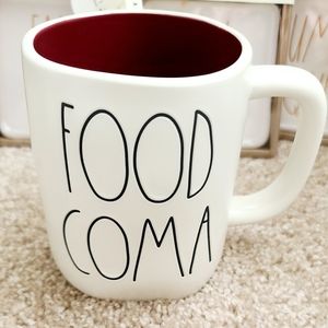 Rae Dunn "Food Coma" Mug 2020